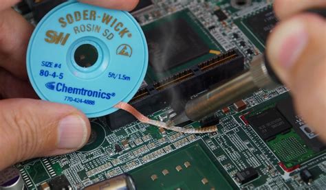 Desoldering Braid And Solder Wick | Safest And Fastest | Chemtronics