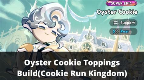 Oyster Cookie Toppings Build [january 2025] Mrguider