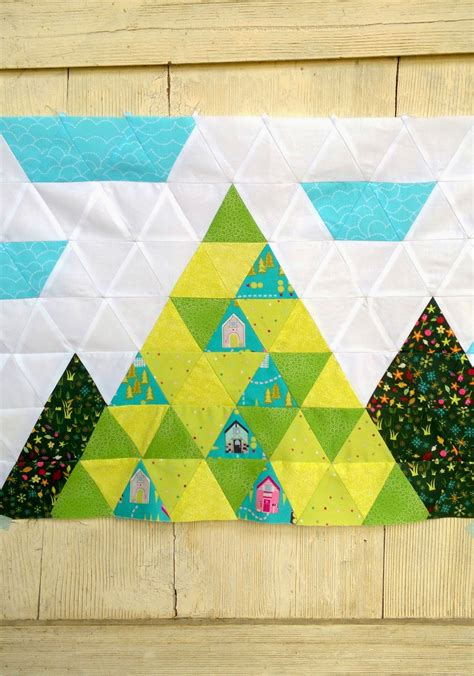 Ella And Nestas Little Room Triangle Quilt Along Fabric Mountains Part 1