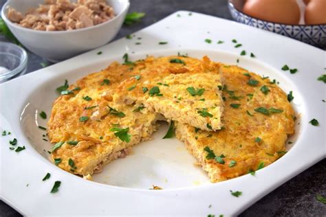 Tortilla de atún una receta tan fácil como rica