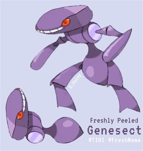 Naked Genesect Pokemon Memes My Pokemon Pokemon