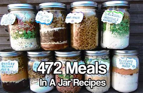 493 Amazing Meals In A Jar Recipes Shtf And Prepping Central