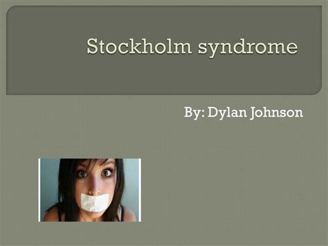 Ppt Stockholm Syndrome Powerpoint Presentation Free Download Id