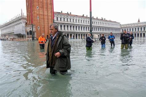 Acqua Alta Veneza enfrenta a maré mais elevada dos últimos 53 anos