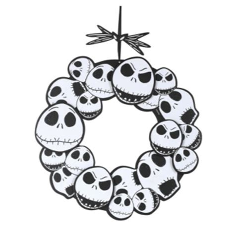 PartyMart NIGHTMARE BEFORE CHRISTMAS WREATH