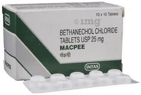 Bethanechol Chloride 25 Mg Tablet At Rs 25050box बेथेनोकोल क्लोराइड