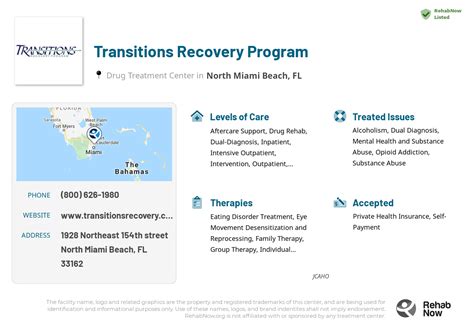 Transitions Recovery Program North Miami Beach Florida • Rehabnow