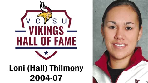 Loni Hall Vcsu Hall Of Fame Inductee Youtube