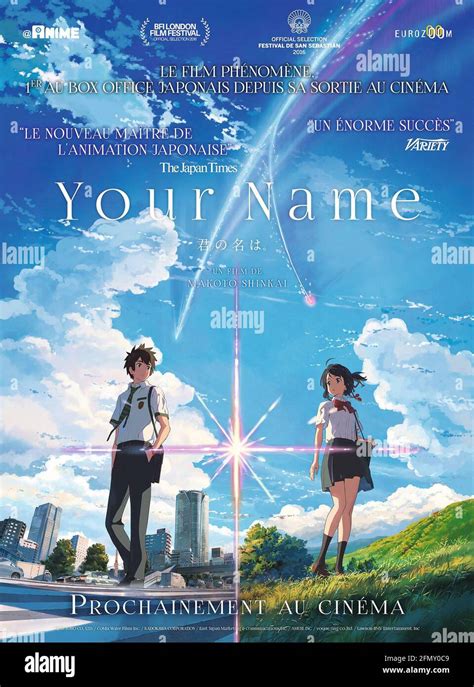 Your Name Kimi No Na Wa Year 2016 Japan Director Makoto Shinkai