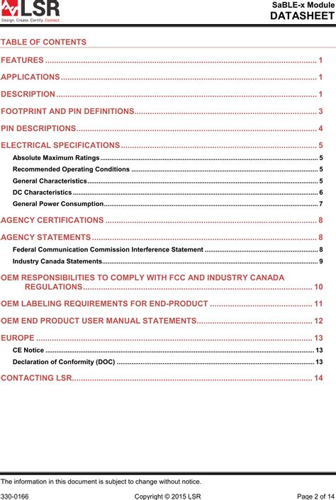 Laird Connectivity Sable X User Manual Rev