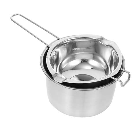 1 Set Double Boiler Pot Stainless Steel Chocolate Pot Chocolate Melting