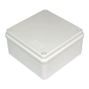 1 X PLASTIC ADAPTABLE WEATHERPROOF JUNCTION BOX ENCLOSURE 100 X 100 X