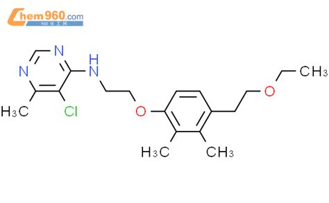 Pyrimidinamine Chloro N Ethoxyethyl