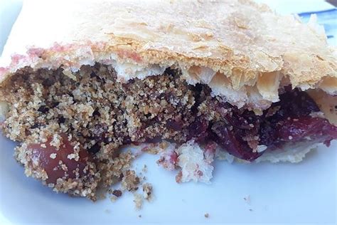 Croatian Cherry Strudel