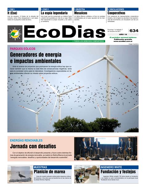 Pdf Parques E Licos Generadores De Energ A E Impactos Ambientales