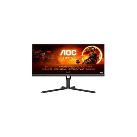 Gaming Monitor Aoc U G Xm Cm Ultra Wide Hz Enaa