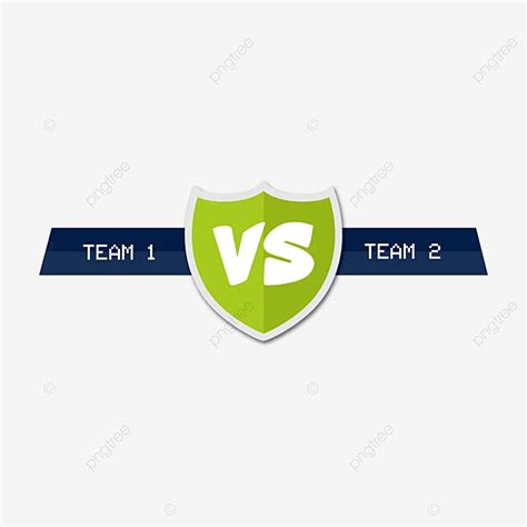 Colorful Typo Vector Hd Png Images Vs Letter Typo Green Color Shield