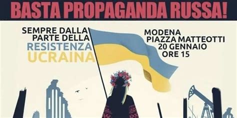 Mugello “basta Propaganda Russa” Modena In Piazza Contro Il Putinismo