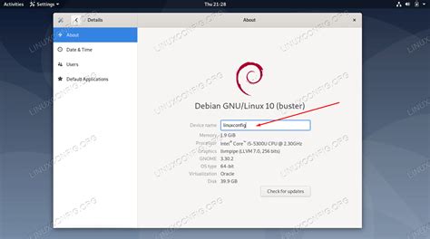 How To Change Hostname On Debian Linux Linuxconfig