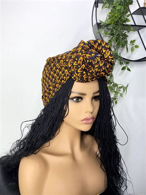 Stretchy African Print Head Wrap By Boldiva Large Scarf Head Wrap For