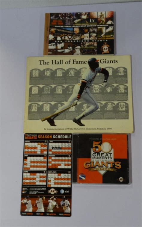 Lot - Assortment of SF Giants Memorabilia