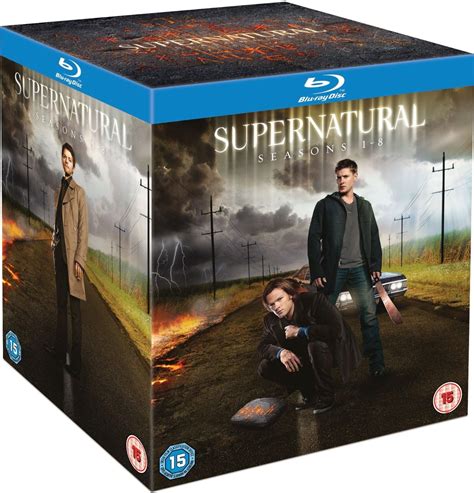 Supernatural Season 1 2 3 4 5 6 7 8 Complete Box Set Blu Ray Region