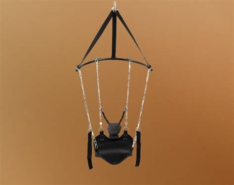 Deluxe Real Leather Sex Swing With Leather Sling BDSM Heavy Etsy