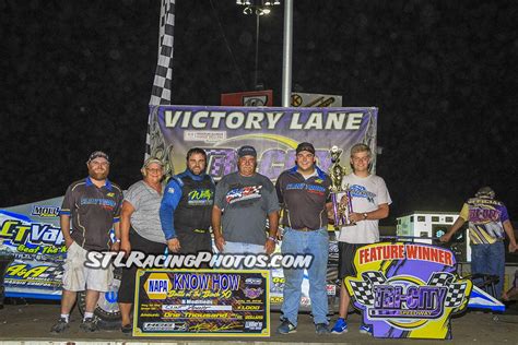 Lucas Lee And Clint Young Take Wins At Tri City Speedway St Louis