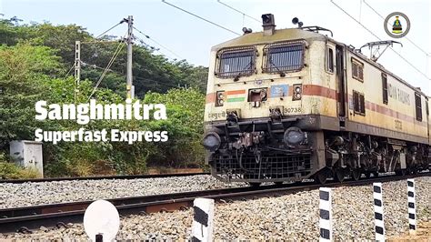 Legendary Sanghamitra Sf Express Blazes Through Hoodi With Accelerating