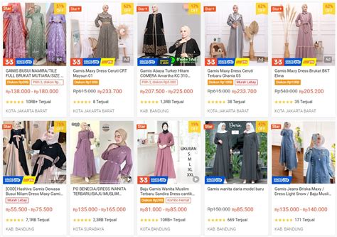 Produk Gamis Terbaru Dan Terlaris Di Shopee Pilihan Tepat Untuk