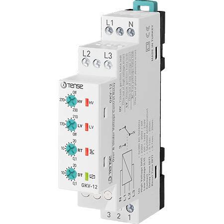 Over Voltage Control Relay Gkv Tense Electronic Under Voltage