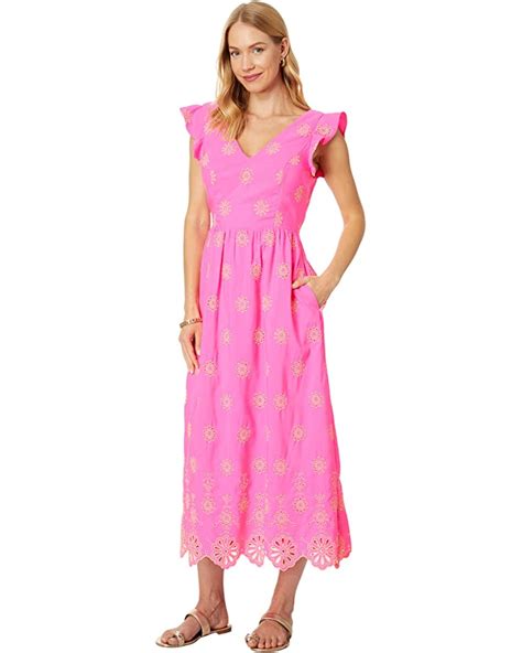 Lilly Pulitzer Lillyanne Flutter Sleeve Dress 6pm