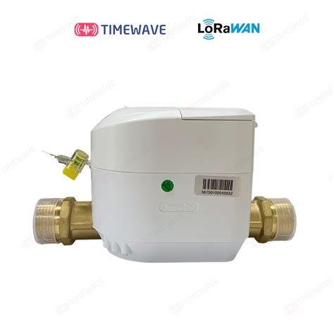 DN25 Lora Lorawan Smart Ultrasonic Cold Water Flow Meter With Prepaid