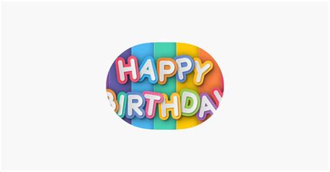 Happy Birthday Stickers Pack