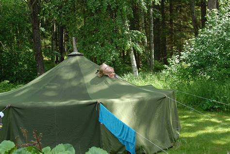 Livet i tält kan vara nog så kul.