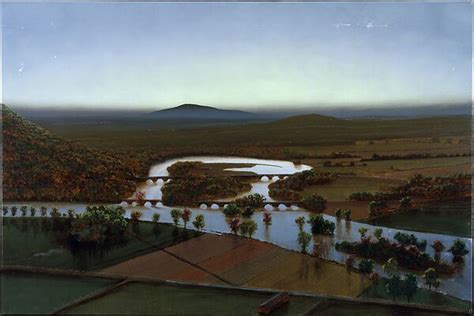 Stephen Hannock The Oxbow After Church After Cole Flooded Flooded