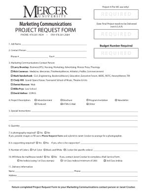 Marketing Request Form Template Word Prntbl Concejomunicipaldechinu