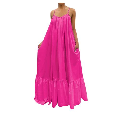 Yoeyez Dresses For Women No Sleeves Summer Dresses For Women