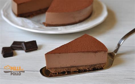 Cheesecake Al Cioccolato Senza Cottura Pelle Di Pollo