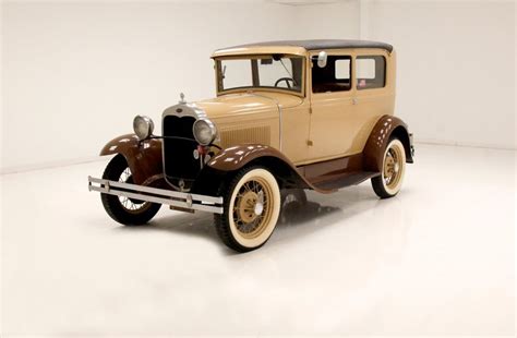 1930 Ford Model A Tudor Sedan Sold Motorious