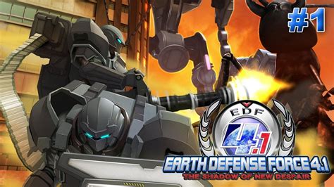 EARTH DEFENSE FORCE 4 1 Aventure complète en multi 1 YouTube