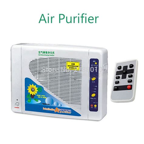 Air Purifier With Negative Ion And Ozone Air Cleaner With English Manual Air Detoxification