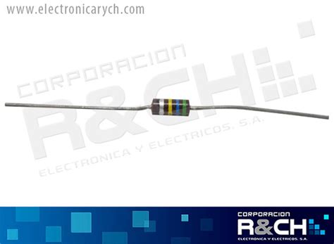 Rx 820k12 Resistencia 820k Ohm 12 Watt Electronica Randch