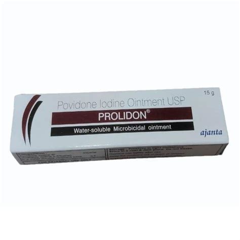 15g Povidone Iodine Ointment USP At Rs 268 Piece Pharmaceutical