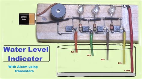 Numeric Water Level Indicator Circuit Diagram Diagram Circ