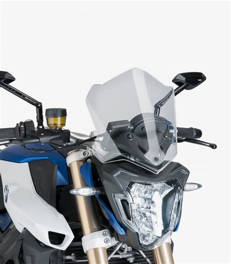 BMW F800 R Puig Naked New Generation Sport Transparent Windshield 7650W