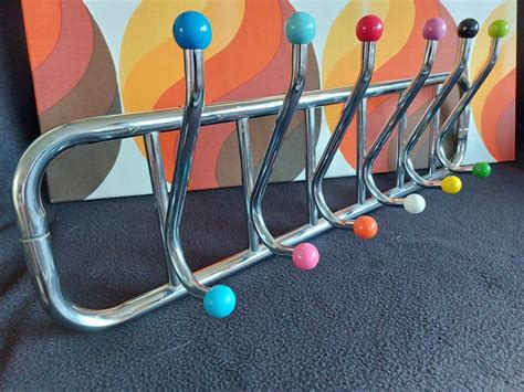 vintage coat rack - Metal / Wood - Catawiki