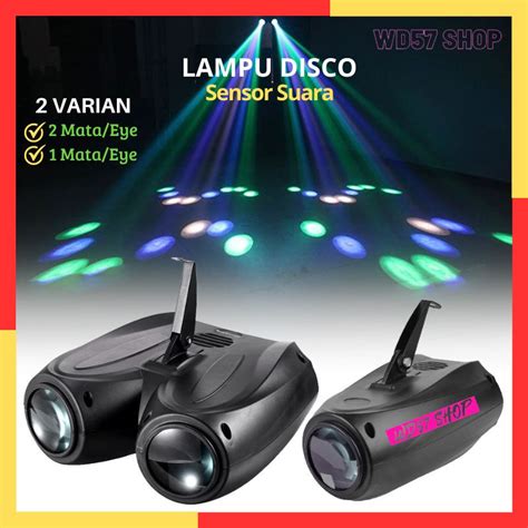 Jual Lampu Sorot Led Rgb Disco Pola Tembak Laser Lighting Spotlight