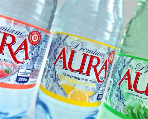 Aura Label Design For Drinking Water Avc