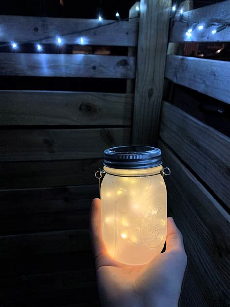 Min Diy Mason Jar Solar Lights Steps W Photos Footprint Hero